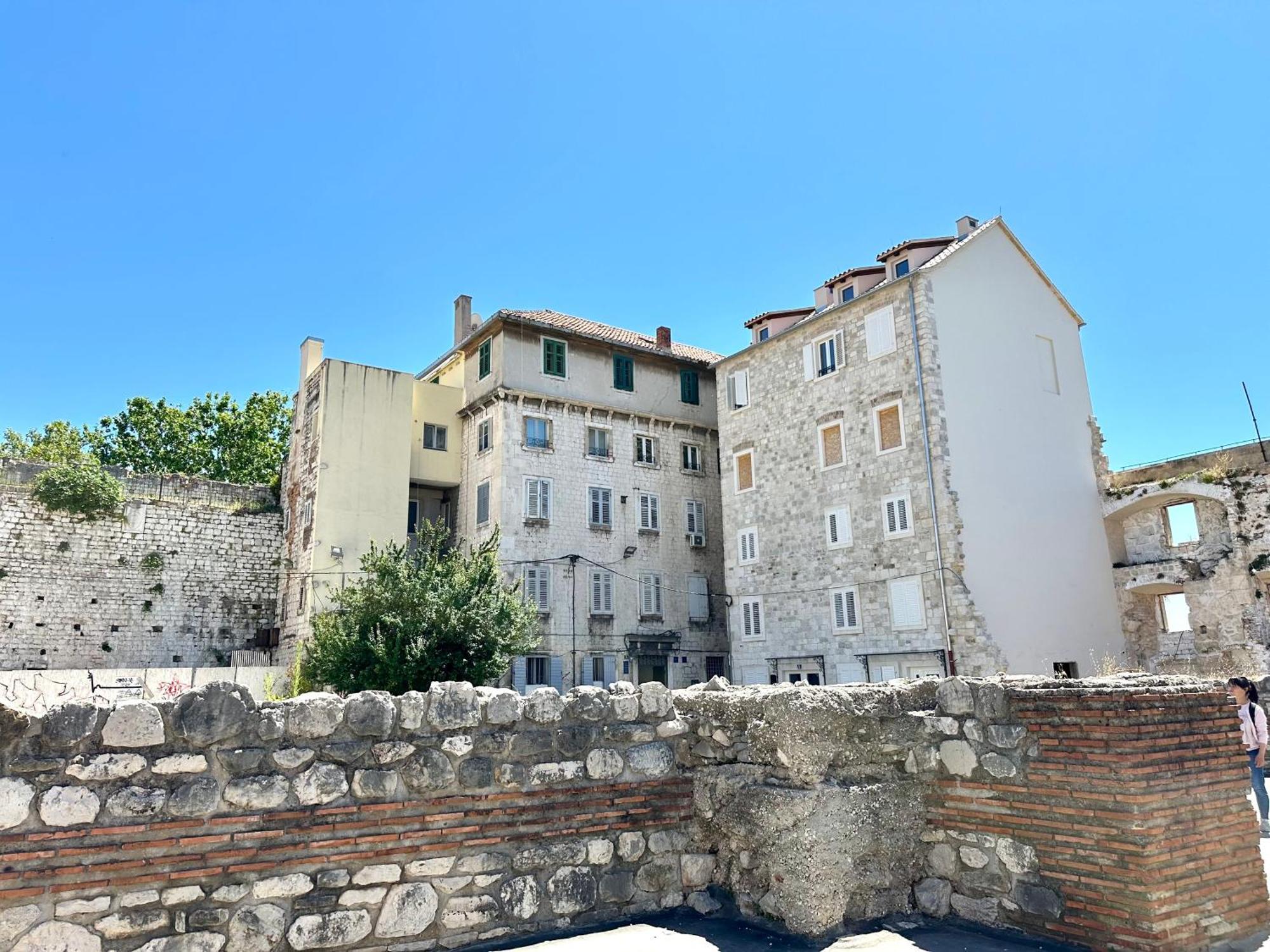 Ferienwohnung Terazza Grande In Diocletian Tower Split Exterior foto
