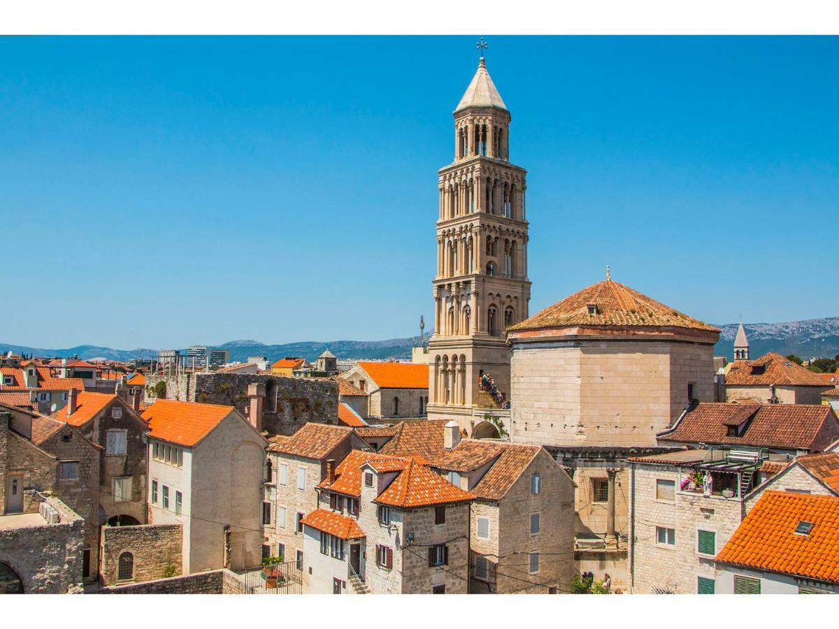 Ferienwohnung Terazza Grande In Diocletian Tower Split Exterior foto