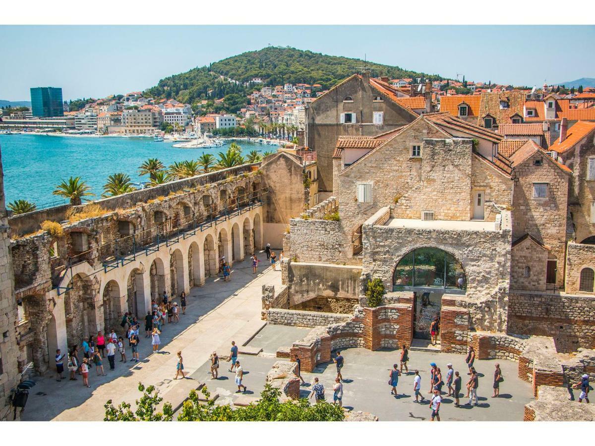 Ferienwohnung Terazza Grande In Diocletian Tower Split Exterior foto