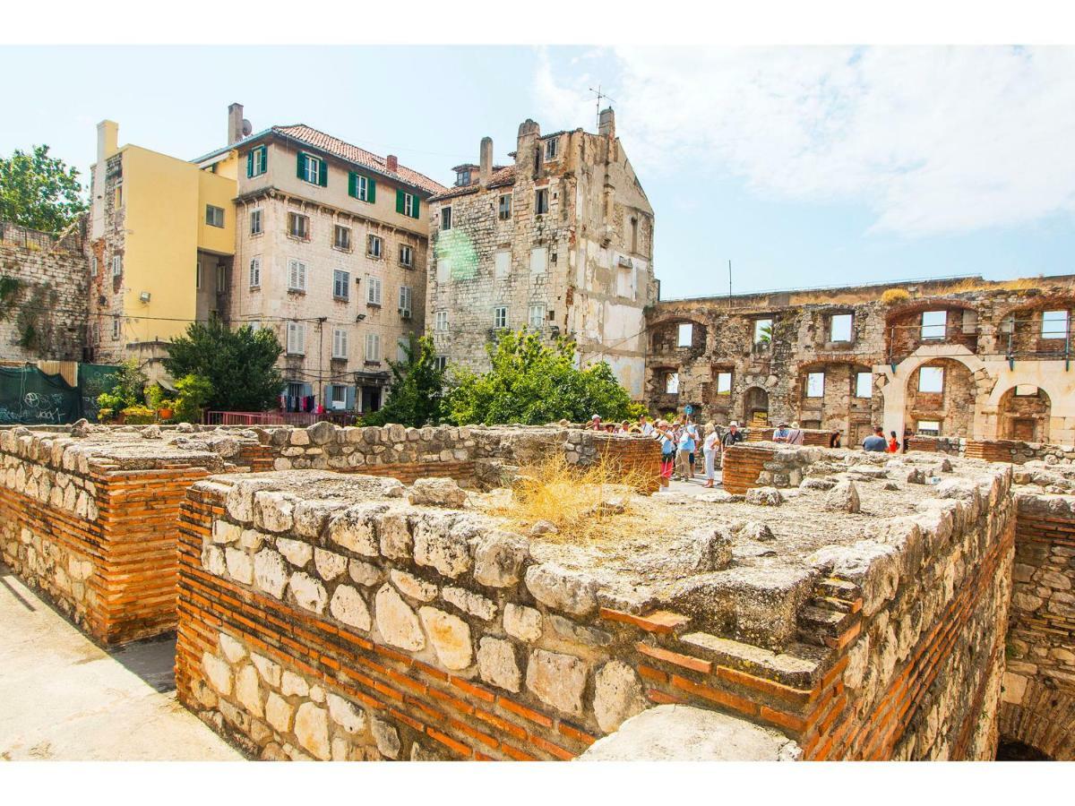 Ferienwohnung Terazza Grande In Diocletian Tower Split Exterior foto