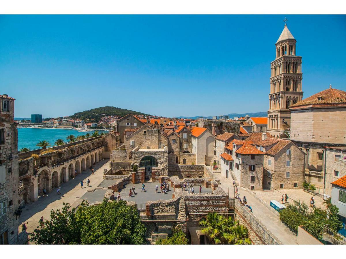 Ferienwohnung Terazza Grande In Diocletian Tower Split Exterior foto