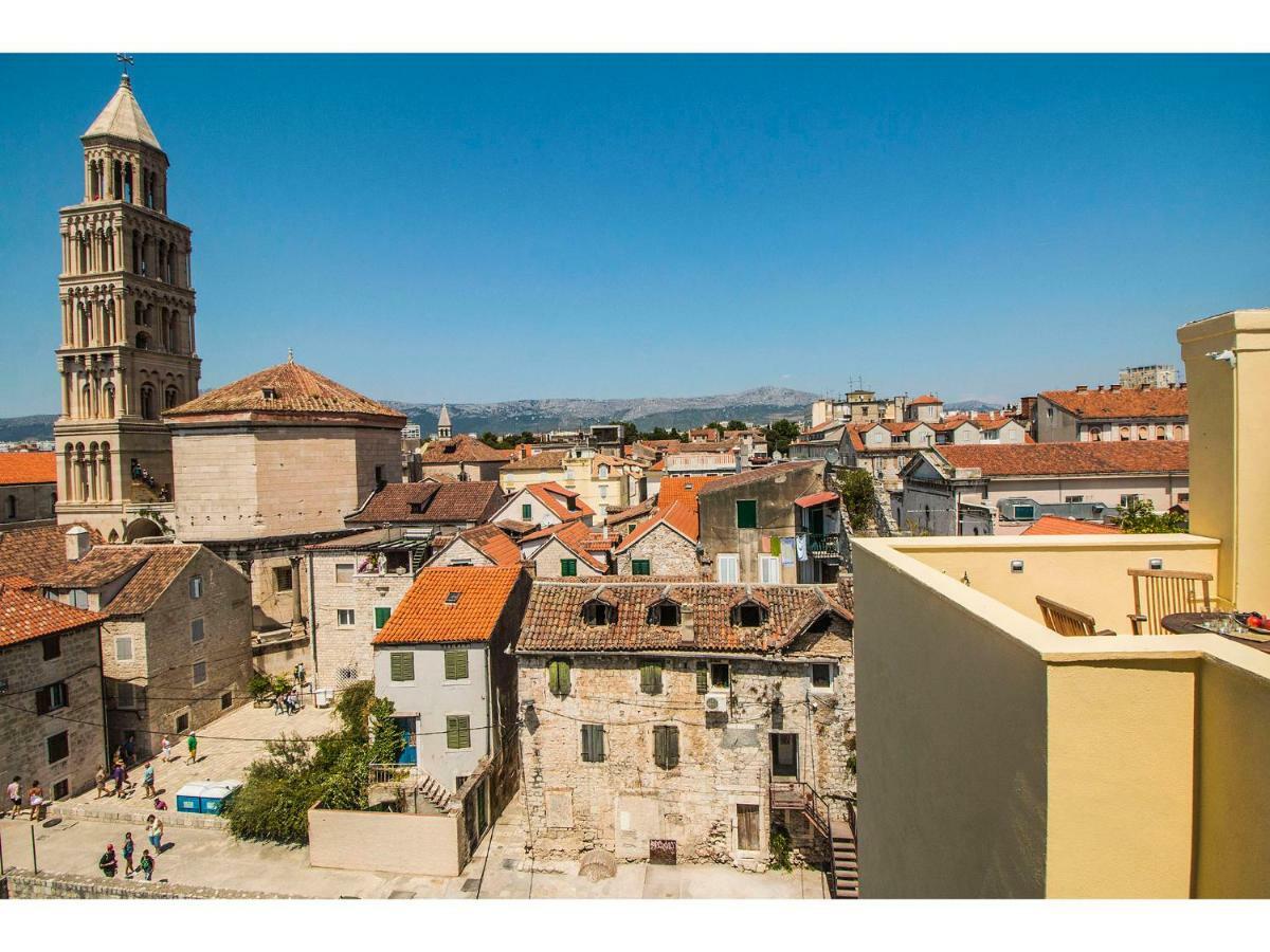 Ferienwohnung Terazza Grande In Diocletian Tower Split Exterior foto