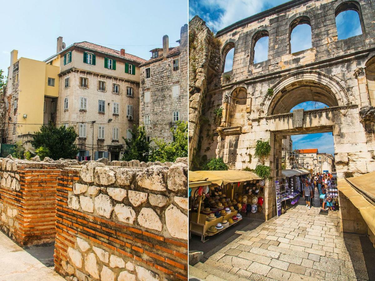 Ferienwohnung Terazza Grande In Diocletian Tower Split Exterior foto